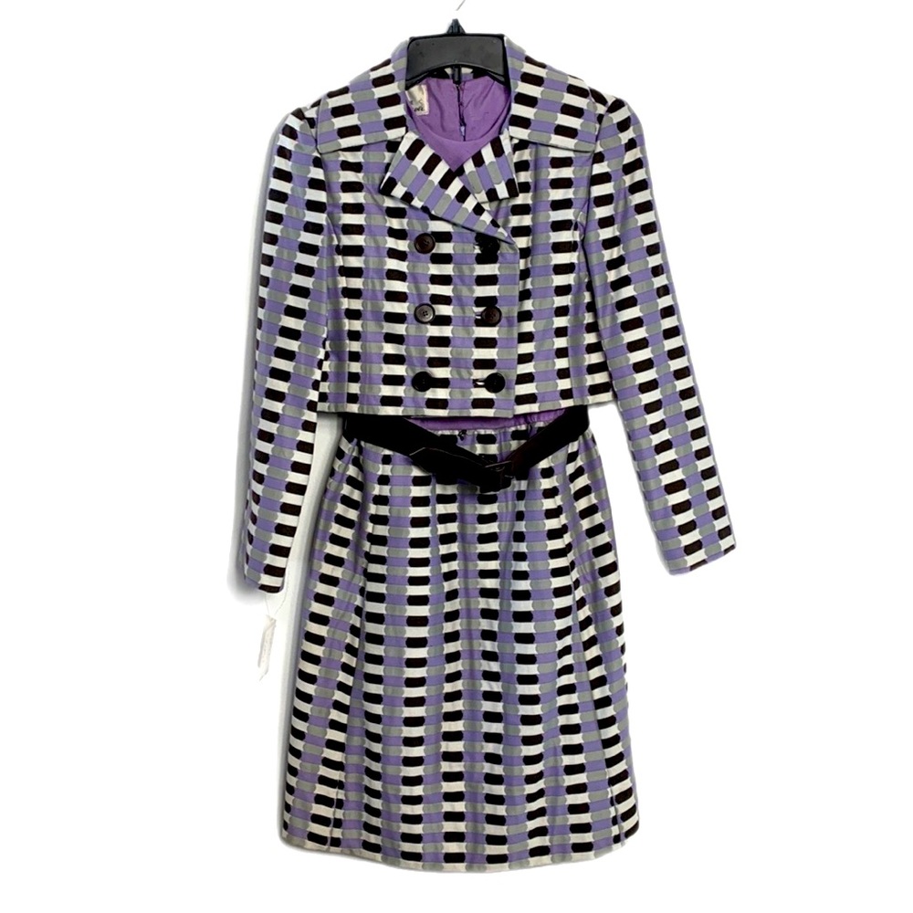 RARE VINTAGE 60’s Joan Leslie by Kasper Dress and Jacket to Match size 6